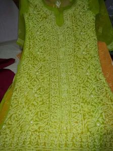 georgette kurta stitched