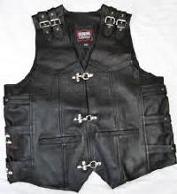 leather waist coats