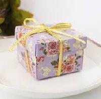flower printed gift boxes