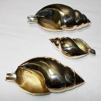 Brass Shell Shaped Ashtray