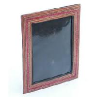 leather handicrafts photo frames