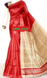 TASAR GHICHA ERI SILK SAREE