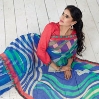 printed chiffon sarees