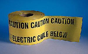 Underground Caution Tape