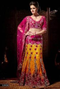 Royal Golden Yellow Wedding Sarees, Pink Wedding Sarees, Blue Wedding Sarees