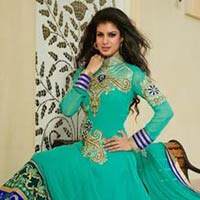 Sky Blue Anarkali Dress