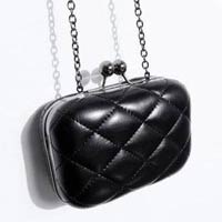 Gunmetal Box Bag