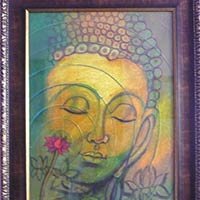 Painted Buddha Painting