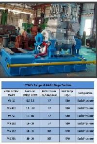 Back Pressure Steam Turbine