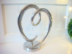 Aluminium Sculpture, Aluminium Heart