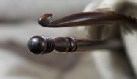 Rosewood Crochet Hook