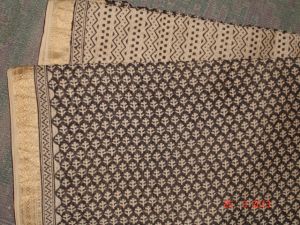 HL Bagru Dabu Print Mangalagiri Unstitched Suit (With Dupatta)