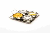 Serving Tray With Bowls (4 in 1)