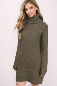 Ladies High Neck Sweater