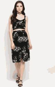 Ladies Two Piece Dress