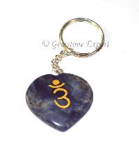 Sodalite Ham Keychain