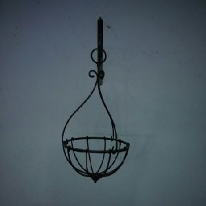 wrought iron hanging baskets
