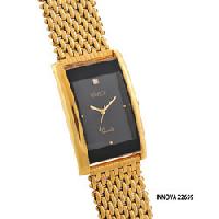 Mens Innova Golden Watch