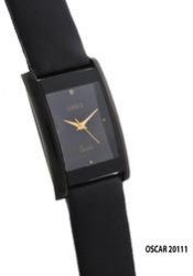 Men's Square Black Dial Watch