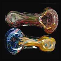 Heavy Glass Smoking Pipes