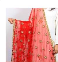 bridal dupatta