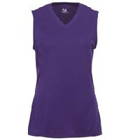 Girls V Neck Sleeveless T Shirt