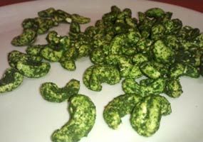 Green Chilli Cashew Nuts