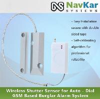 Wireless Shutter Sensor for Auto - Dial GSM Based Burglar Alarm System