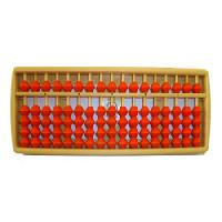 17 Rods Student Abacus with Multi Colour Beads