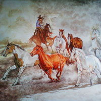 Running Horses