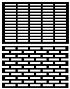 Square End Slot Perforated Sheets