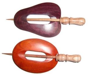 Wooden Shawl Pins