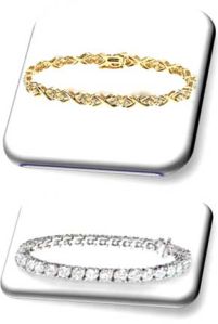 White Gold Bracelets