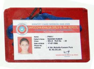 Identity Cards - Item Code : VT-1444