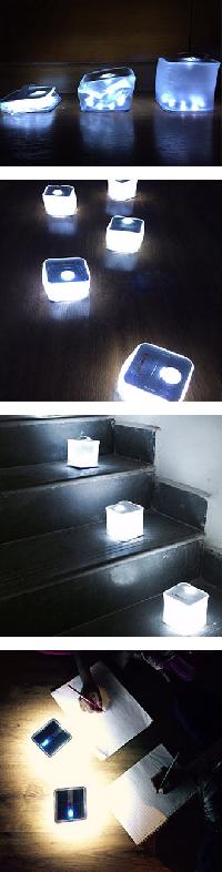 Air Cube Solar Lantern