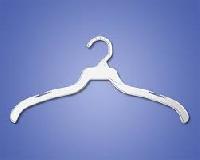 white plastic hangers