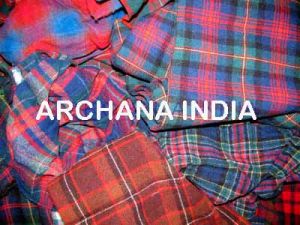 Woolen Tartan Fabric