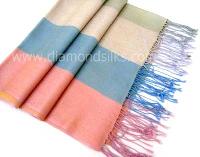 Silk Cashmere Stole - (ds Ft 10 Fb)