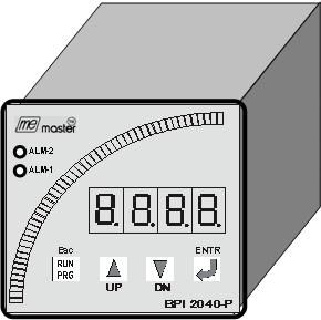 Angular Bar Graph Indicator