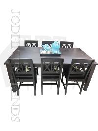 Walnut Eight Seater Dining Set