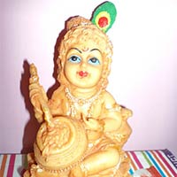 Stone Bal Krishna Statue