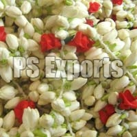 White & Red Jasmine Flower Strings