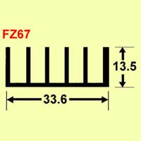 Extruded Heat Sink