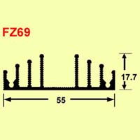 Extruded Heat Sink