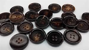 Buffalo Horn Button