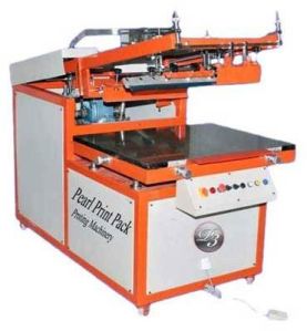 Semi Automatic Flat Screen Printing Machine