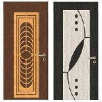 wooden laminated door