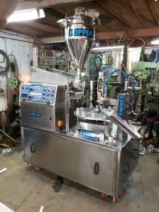 Semi Auto Tube Filling and Sealing Machine