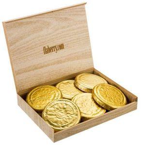 Dark Ivory Gold Coins- Small Chocolate