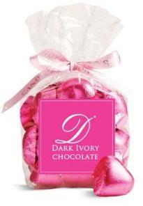 Pink Heart Chocolate Pack - Heart Print